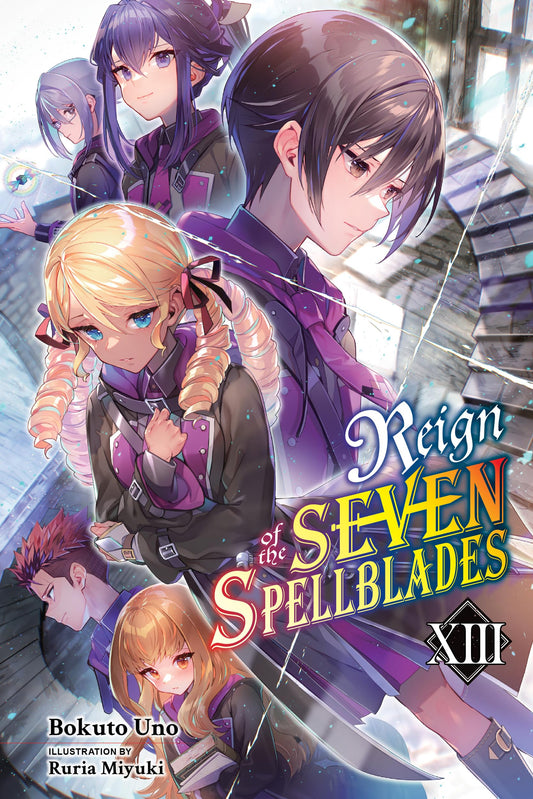 Reign of the Seven Spellblades Vol. 13 English Light Novel cover