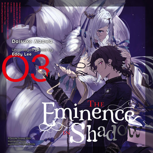 The Eminence in Shadow Vol. 3 English Light Novel cover