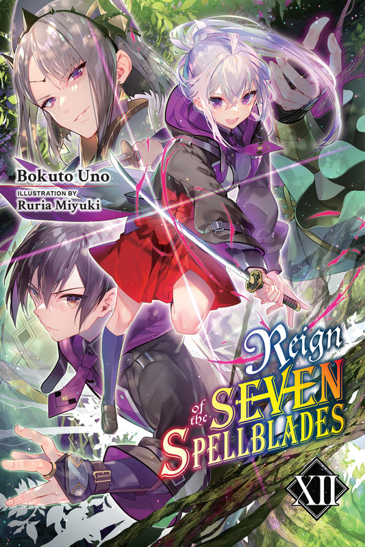Reign of the Seven Spellblades Vol. 12 English Light Novel cover