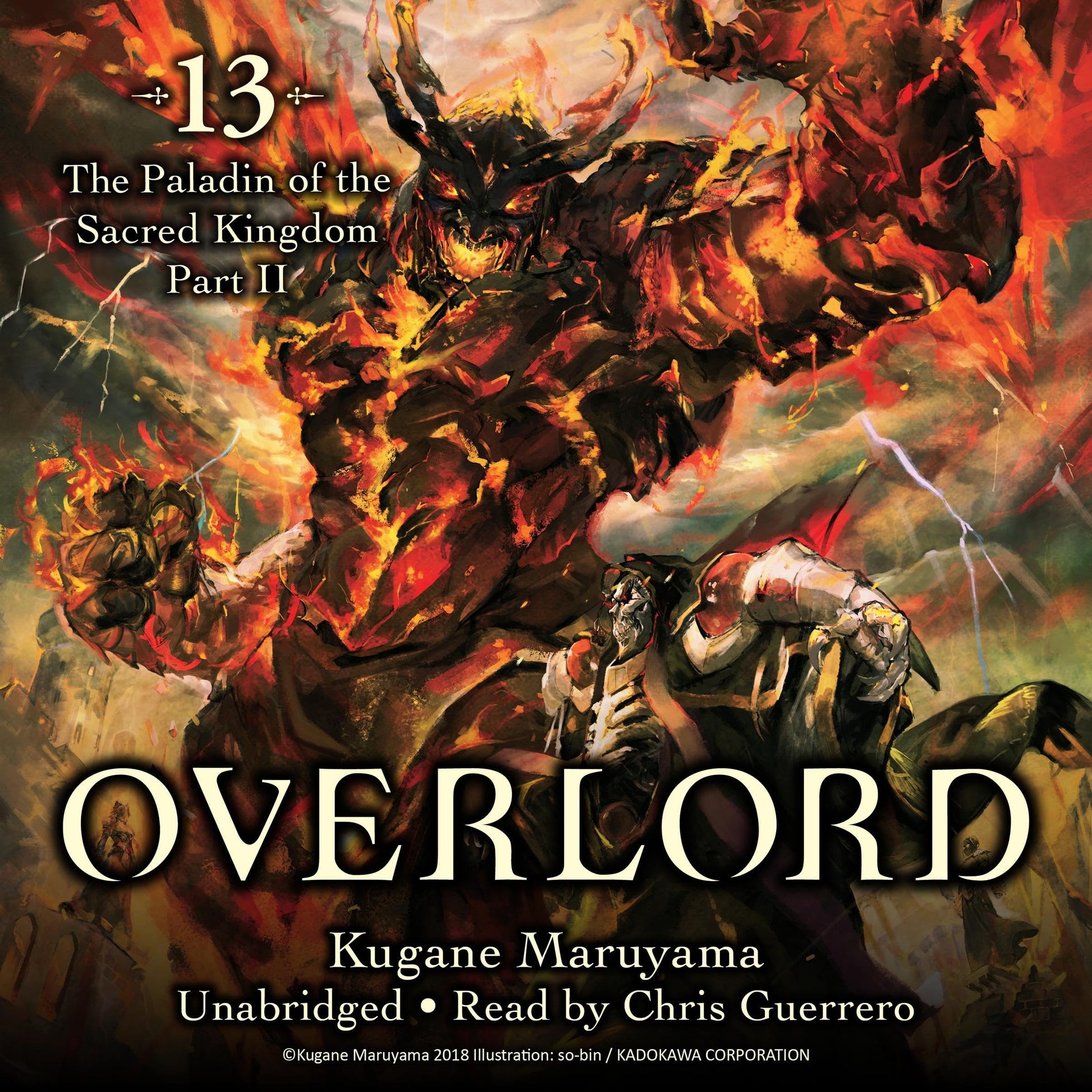Overlord Vol. 13 English Light Novel cover