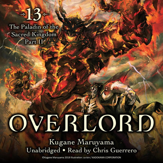 Overlord Vol. 13 English Light Novel cover