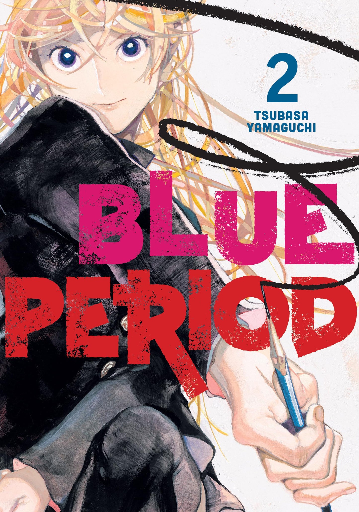 Blue Period Vol. 2 English Manga cover