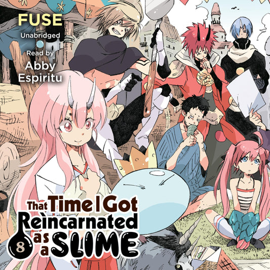 That Time I Got Reincarnated as a Slime Vol. 8 English Light Novel cover