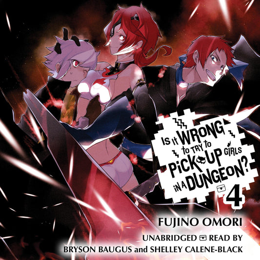 Is It Wrong to Try to Pick Up Girls in a Dungeon? Vol. 4 English Light Novel cover