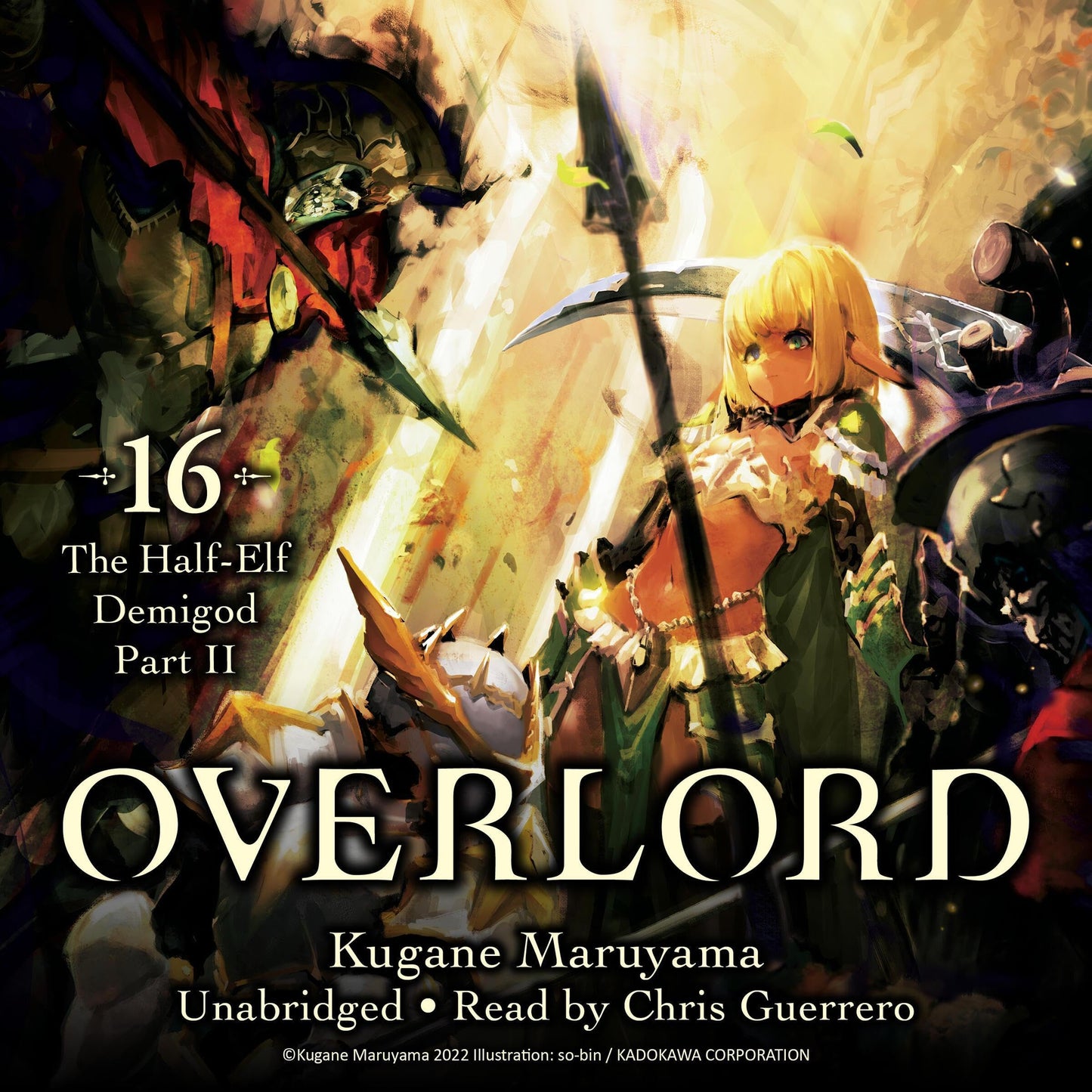 Overlord Vol. 16 English Light Novel cover