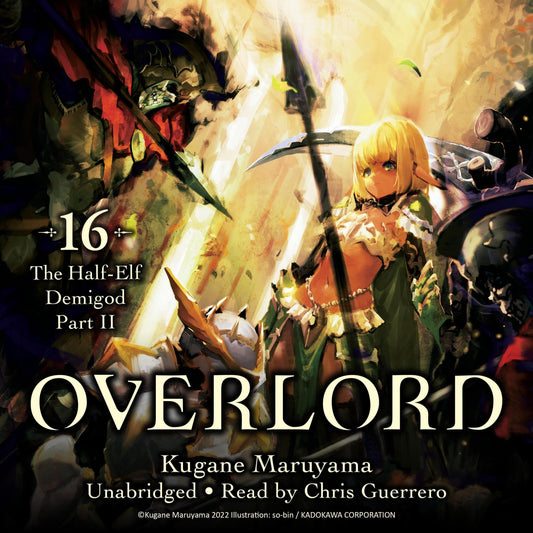 Overlord Vol. 16 English Light Novel cover