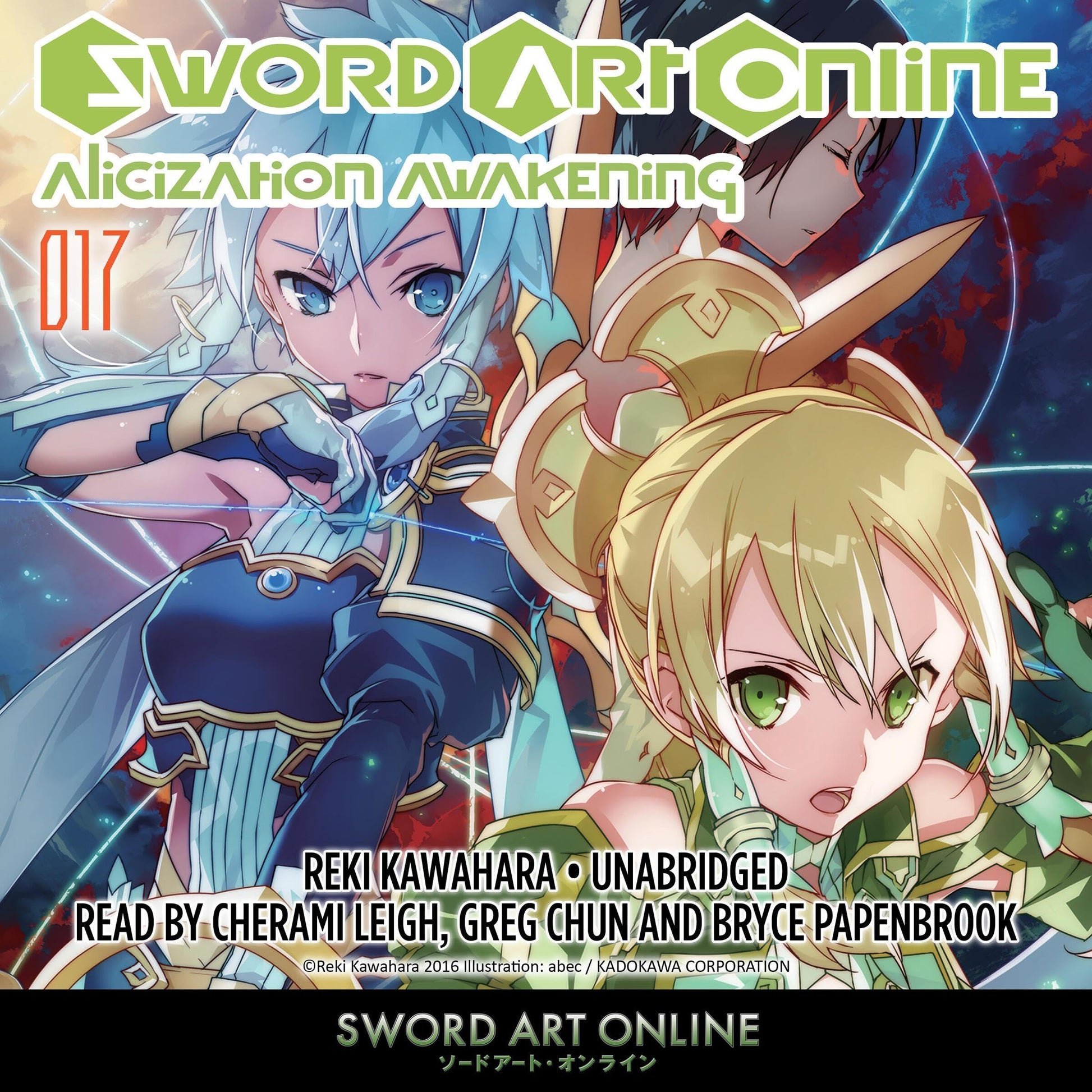 Sword Art Online Vol. 17 English Light Novel cover