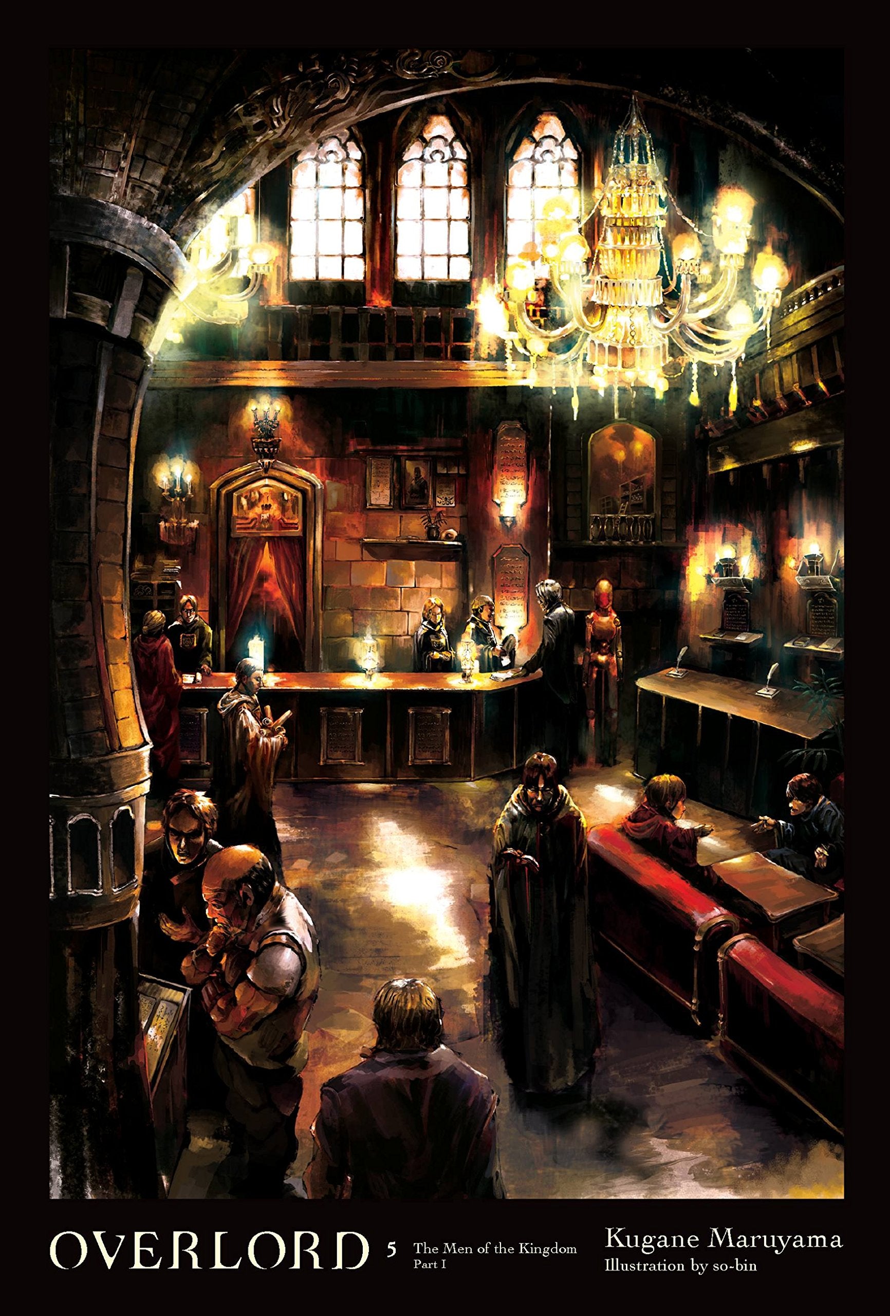 Overlord Vol. 5 English Light Novel cover
