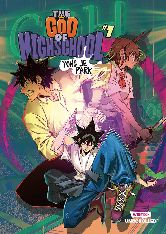 The God of High School Vol. 1 English Manhwa cover