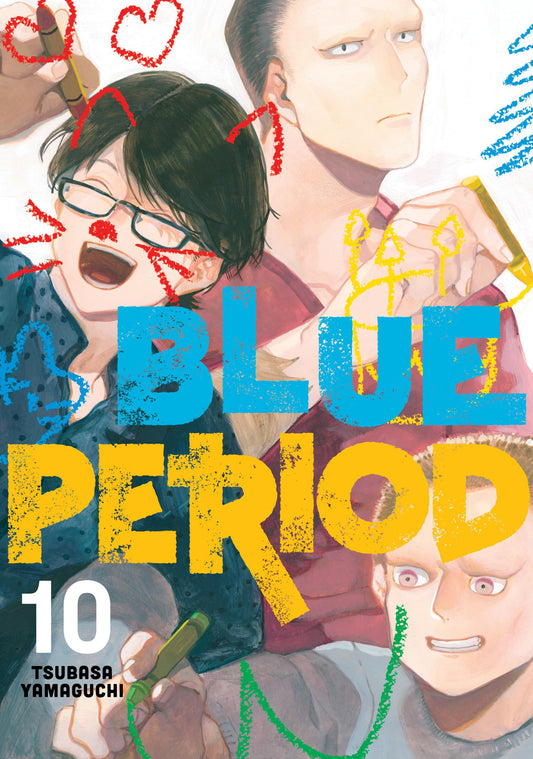 Blue Period Vol. 10 English Manga cover