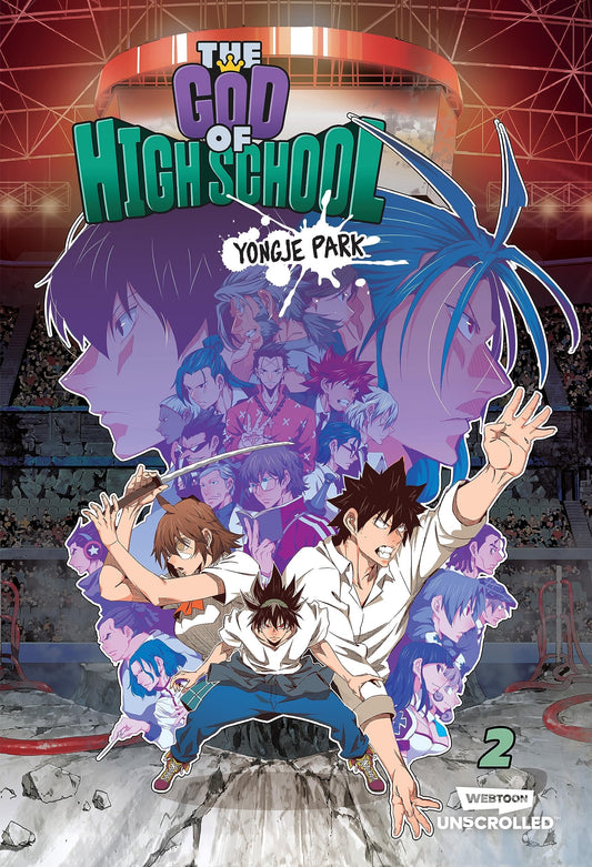 The God of High School Vol. 2 English Manhwa cover