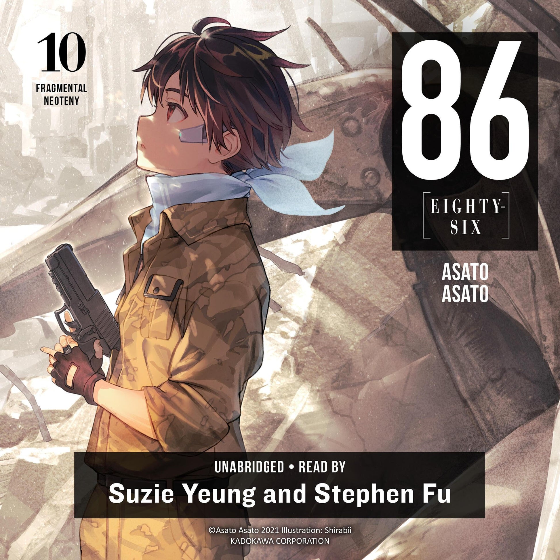 86--EIGHTY-SIX Vol. 10 English Light Novel cover