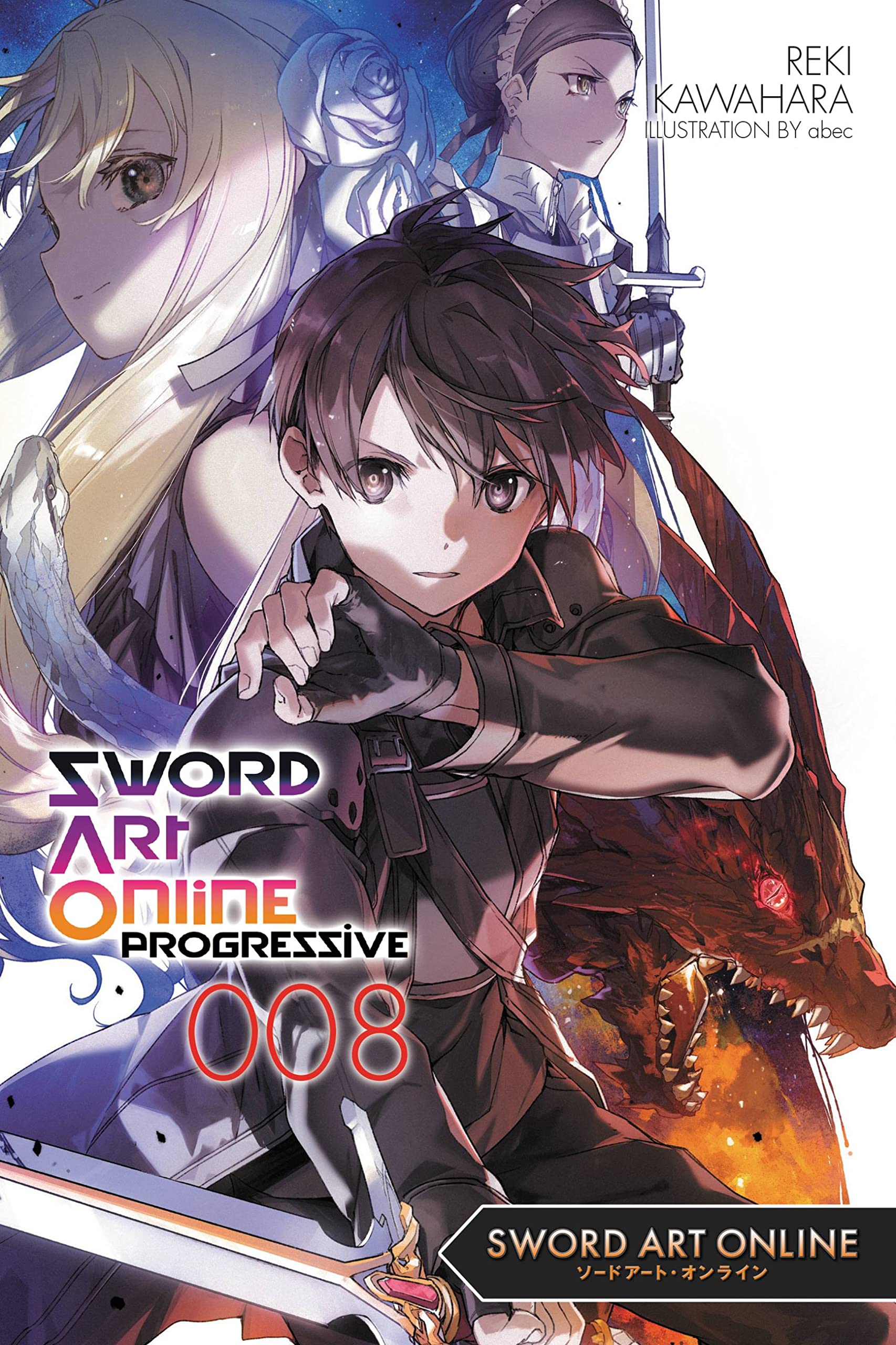 Sword Art Online Progressive Vol. 8 English Light Novel cover