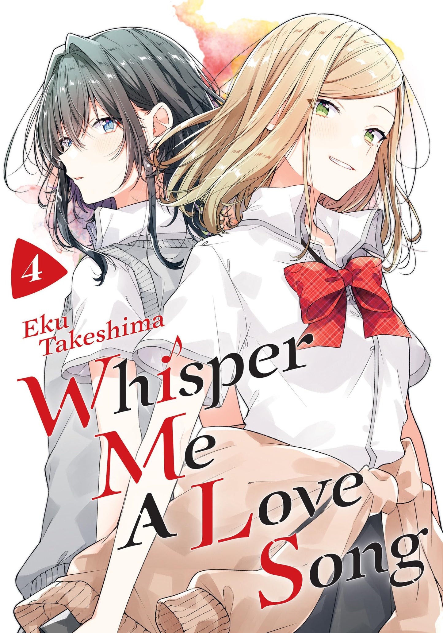 Whisper Me a Love Song Vol. 4 English Manga cover