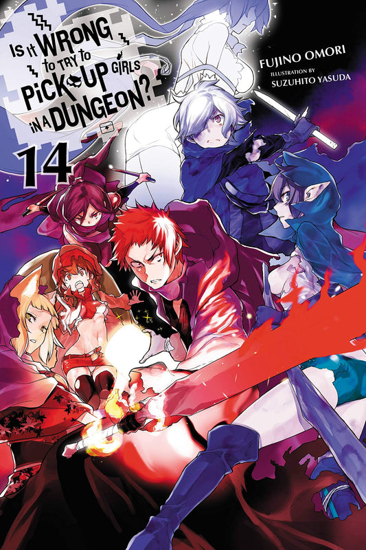 Is It Wrong to Try to Pick Up Girls in a Dungeon? Vol. 14 English Light Novel cover