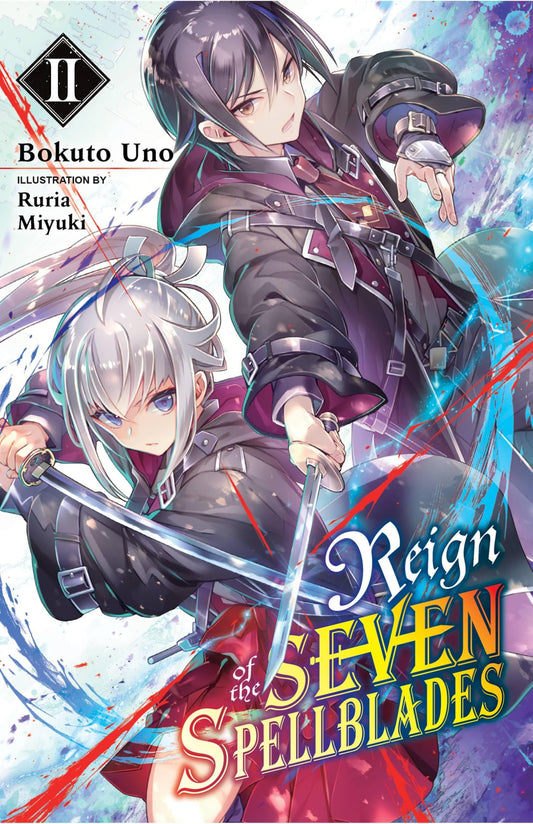 Reign of the Seven Spellblades Vol. 2 English Light Novel cover