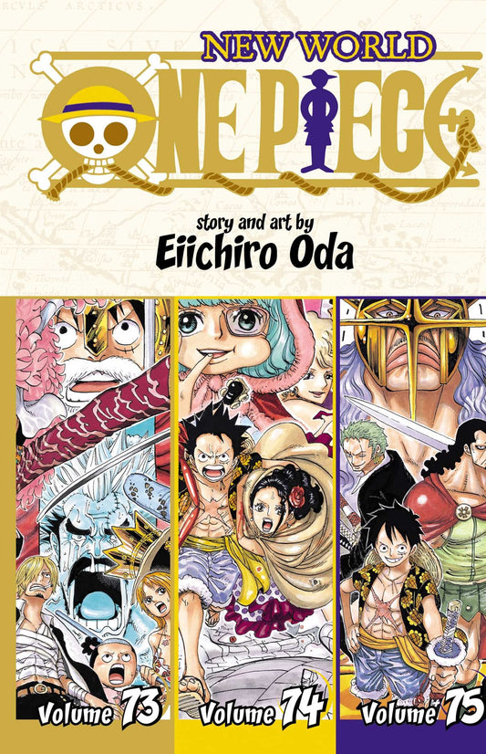 One Piece (Omnibus Edition), Vol. 25 : Includes vols. 73, 74 & 75 Volume 25-9781421596174