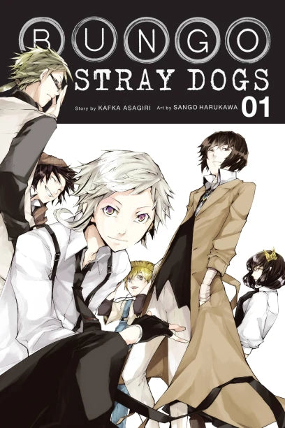 Bungo Stray Dogs, Vol. 1 used manga cover