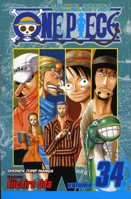 One Piece, Vol. 34 : The City of Water, Water Seven Volume 34-9781421534503