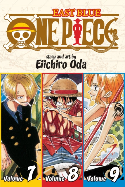 One Piece (Omnibus Edition), Vol. 3 : Includes vols. 7, 8 & 9 Volume 3-9781421536279