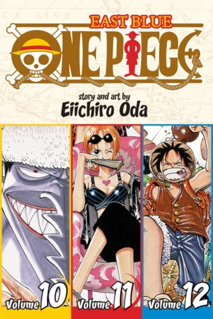 One Piece (Omnibus Edition), Vol. 4 : Includes vols. 10, 11 & 12 Volume 4-9781421536286