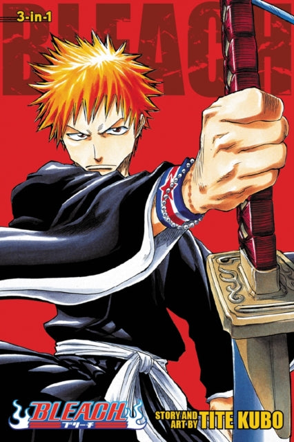 Bleach 3-in-1 Edition Volume 1 English manga cover