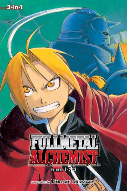 Fullmetal Alchemist (3-in-1 Edition), Vol. 1 : Includes vols. 1, 2 & 3 Volume 1-9781421540184