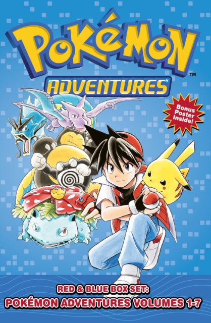 Pokemon Adventures Red & Blue Box Set (Set Includes Vols. 1-7) : Volume 1-9781421550060
