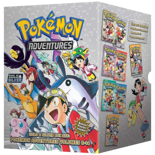Pokemon Adventures Gold & Silver Box Set (Set Includes Vols. 8-14) : Volume 2-9781421550077
