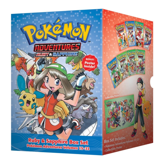 Pokemon Adventures Ruby & Sapphire Box Set : Includes Volumes 15-22-9781421577760
