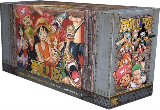 One Piece Box Set 3: Thriller Bark to New World : Volumes 47-70 with Premium Volume 3-9781421590523