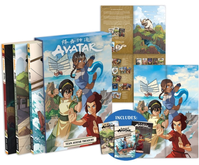 Avatar: The Last Airbender -- Team Avatar Treasury Boxed Set (Graphic Novels)-9781506732053