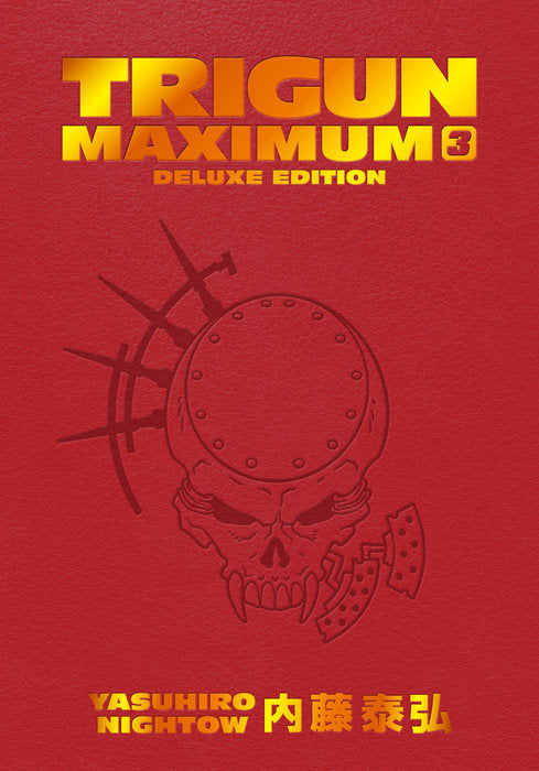 Trigun Maximum Deluxe Edition Vol. 3 English Manga Hardback book cover