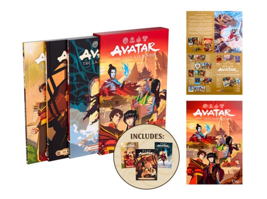Avatar: The Last Airbender--Fire and Family Treasury Boxed Set-9781506743936