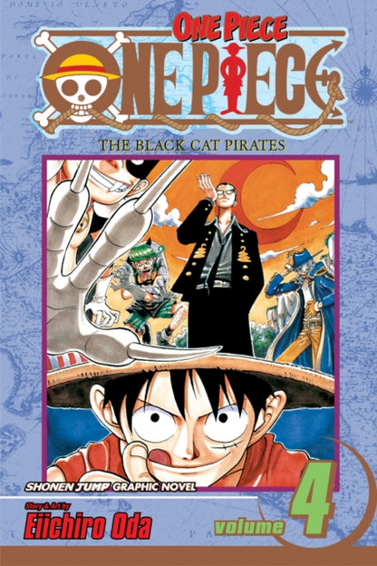 One Piece, Vol. 4 : The Black Cat Pirates Volume 4-9781591163374