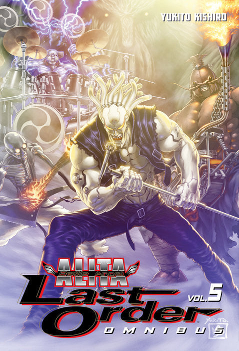 Battle Angel Alita: Last Order Omnibus Vol. 5 English Manga Paperback book cover