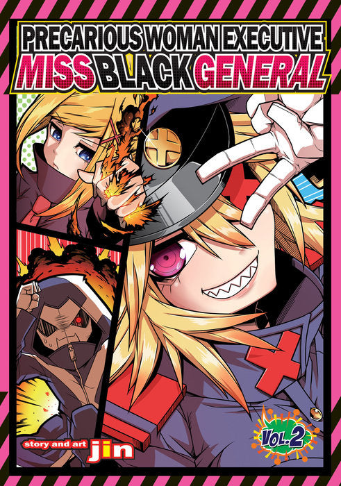 Precarious Woman Executive Miss Black General Vol. 2 English Manga Paperback book cover