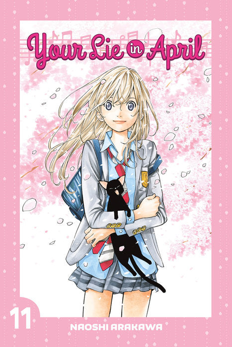 Your Lie in April Vol. 11 English Manga Paperback book cover