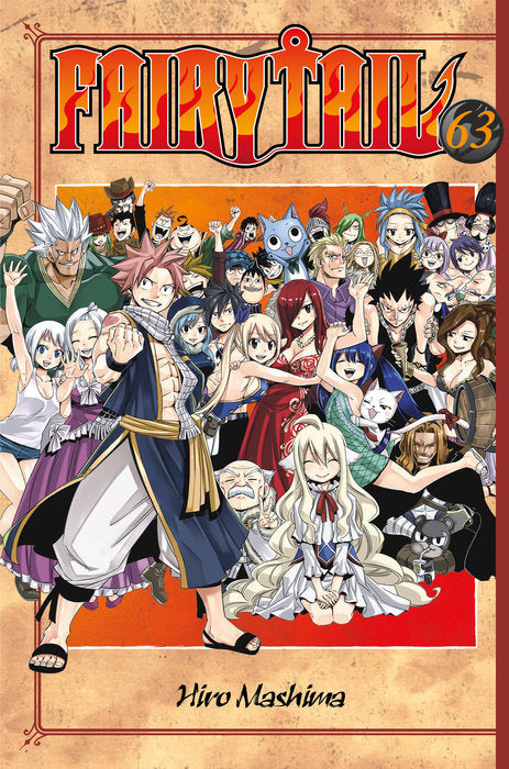 FAIRY TAIL Vol. 63 English Manga Paperback book cover