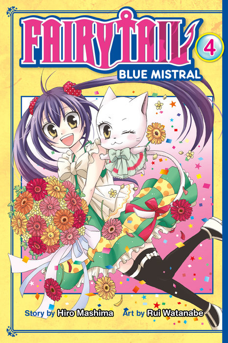 FAIRY TAIL Blue Mistral Vol. 4 English Manga Paperback book cover