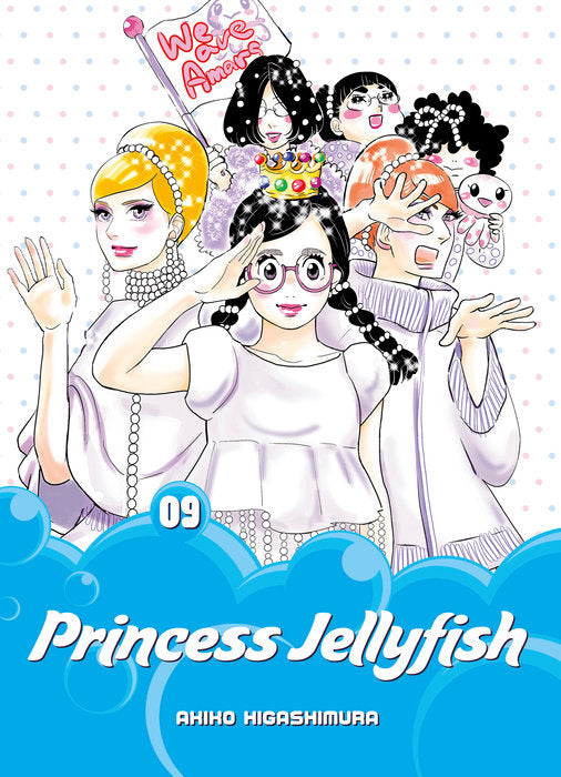 Princess Jellyfish Vol. 9 English Manga Paperback book cover