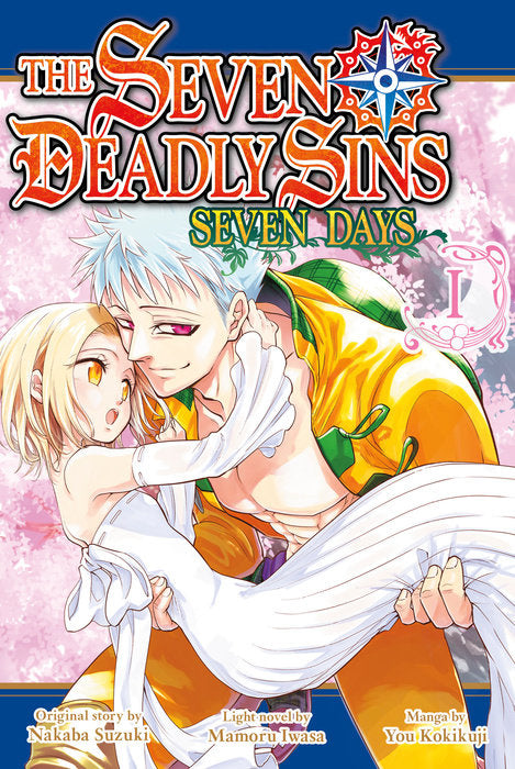 The Seven Deadly Sins: Seven Days Vol. 1 English Manga Paperback book cover