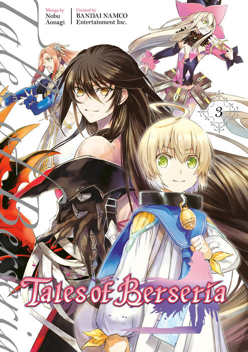 Tales of Berseria Vol. 3 English Manga Paperback book cover