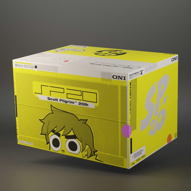 Scott Pilgrim 20th Anniversary B&W Hardcover Box Set-9781637154625