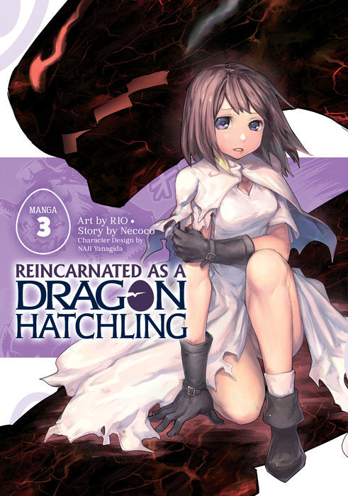 Reincarnated as a Dragon Hatchling Vol. 3 English Manga Paperback book cover