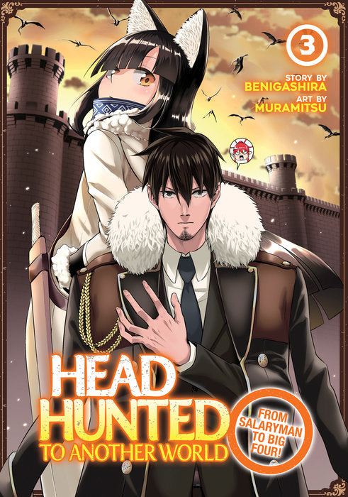 Headhunted to Another World: From Salaryman to Big Four! Vol. 3 English Manga Paperback book cover