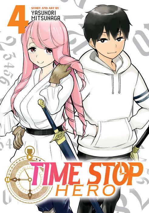 Time Stop Hero Vol. 4 English Manga Paperback book cover