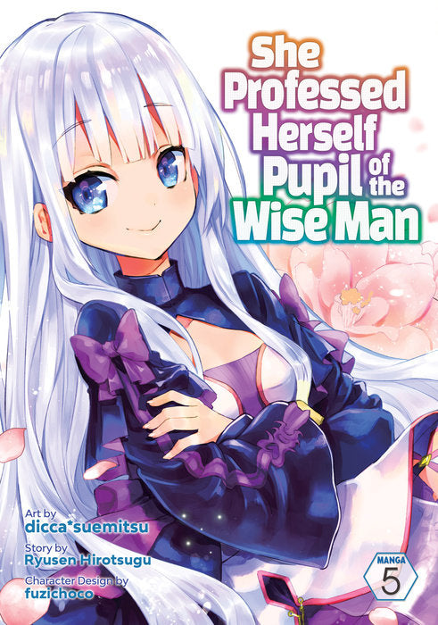 She Professed Herself Pupil of the Wise Man Vol. 5 English Light Novel Paperback book cover