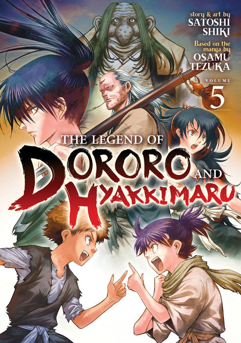The Legend of Dororo and Hyakkimaru Vol. 5 English Manga Paperback book cover