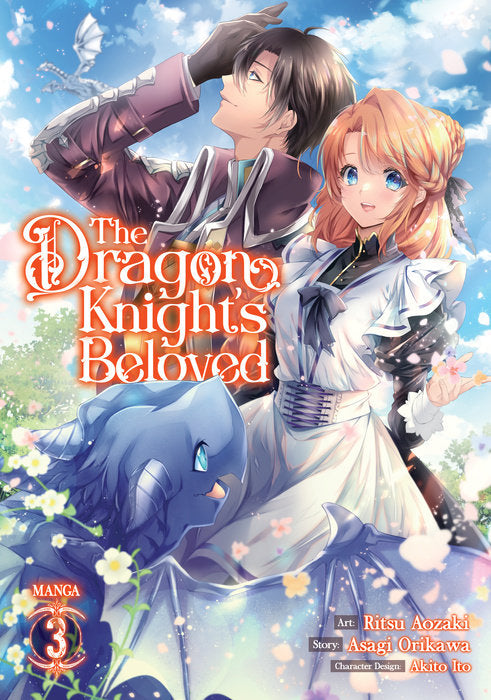 The Dragon Knight’s Beloved Vol. 3 English Manga Paperback book cover